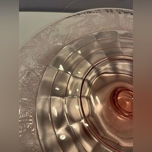 Paden City Black Forest
Pink cake stand 
RARE